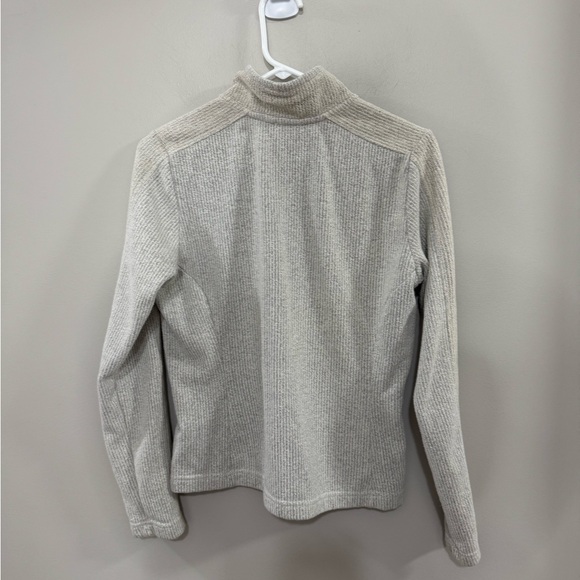Women's The North Face Gray 1/4 Zip Fleece Pullover Sweatshirt. Size Medium - Picture 5 of 8